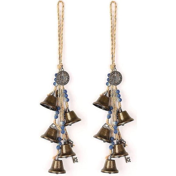 Wiccan Supplies Tool Pagan Decor Witches Bell For Door For Protection-sleigh Bells Witchy Gifts For Her Shopkeepers Bells Door Hanging,witchy Room Kit