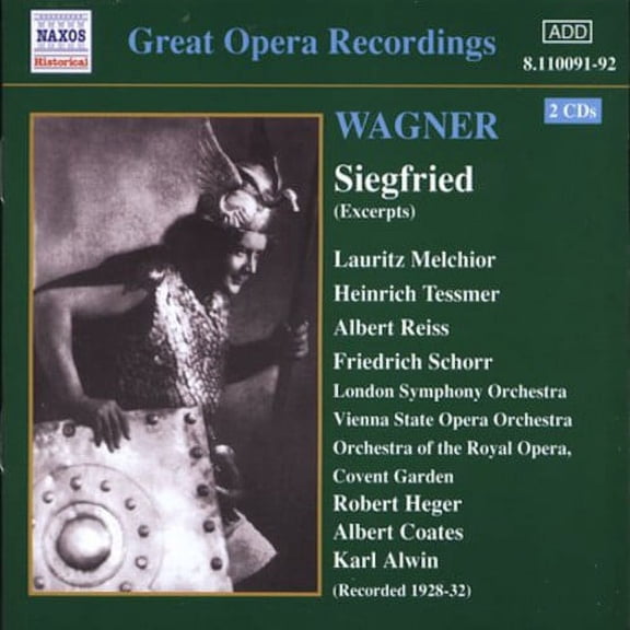 R. Wagner - Siegfried-Hlts - CD
