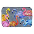 thumbnail image 1 of Carolines Treasures 8871DDM Flamingo Six Senses Dish Drying Mat, 1 of 1