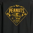 thumbnail image 3 of Peanuts - Ski School - Men's Long Sleeve T-Shirt, 3 of 6