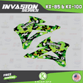 thumbnail image 3 of Kalair GFX Graphics Kit for Kawasaki KX85 (2014-2021) Invasion Series, 3 of 5