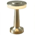 thumbnail image 2 of 3X LED Lámpara de Mesa Recargable Táctil Mesa de Comedor Bar Lámpara de Mesa Lámpara de Noche Pequeña para Exteriores Lámpara de Mesa Decorativa, Plata, 2 of 4