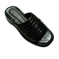 thumbnail image 2 of AXXD Black Sandals for Women Summer Ladies Sandals Casual Shoes Outdoor, 2 of 3