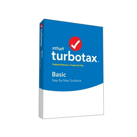 Intuit TurboTax Basic 2017 Federal