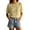 Cover Up # Yellow, variant on Xdegoge Cardigans for Women Pointelle Knit Short Sleeve Shirts Round Neck Checker Open Stitch Pattern Tee Casual Lightweight Blouse