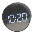 thumbnail image 5 of Led Large Screen Bedside Alarm Clock Digital Clock Black Frame White Light, 5 of 5