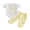Yellow, variant on BemeyourBBs Newborn Baby Boy Girl Summer Clothes Cotton Linen Outfit Casual Button Crew Neck Short Sleeve Romper Plaid Pants 2 Pcs Set