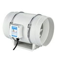 thumbnail image 1 of 8 Inch Exhaust Fans Home Inline Pipe Duct Fan Kitchen Toilet Extractor Ventilation Air Clean Ventilator Diagonal Flow Fan ,Quiet Operation, 1 of 6