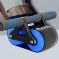 thumbnail image 3 of Máquina de entrenamiento de núcleo de rueda de ejercicio pa abdominales Azul shamjiam Rueda de rodillo abdominal, 3 of 8
