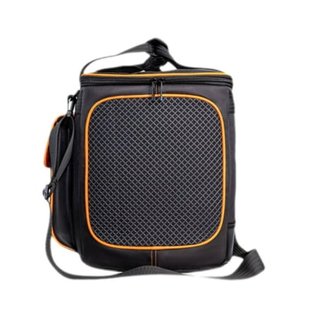 Stylish Carrying Case With Handle Shoulder Belt For Speaker Shockproof Carry Bag