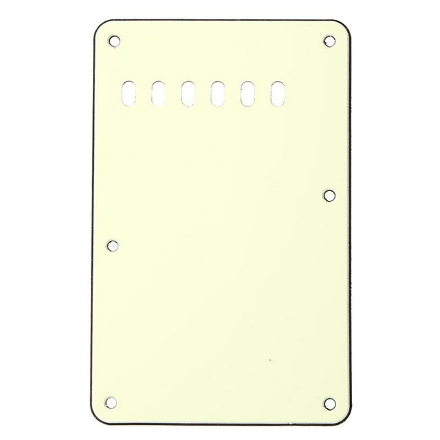 instrumento musical Placa trasera de guitarra 6 agujeros Tremolo Cavity Cover para ST SQ (menta) verde Barbie Nuevos Originales