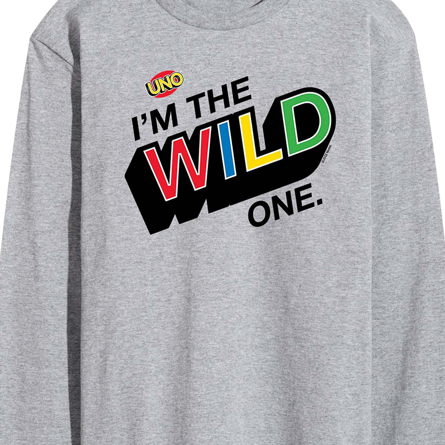 UNO - I'm The Wild One - Men's Long Sleeve T-Shirt