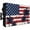 Red, Blue, Black, variant on Retro American Flag Outdoor TV Cover 40 to 43 Inch Weatherproof, Blue Red USA Flag Vintage 600D Oxford TV Covers with Zipper, Outside Flat TV Screen Protector Size 40"W x 25"H x 4.5"D