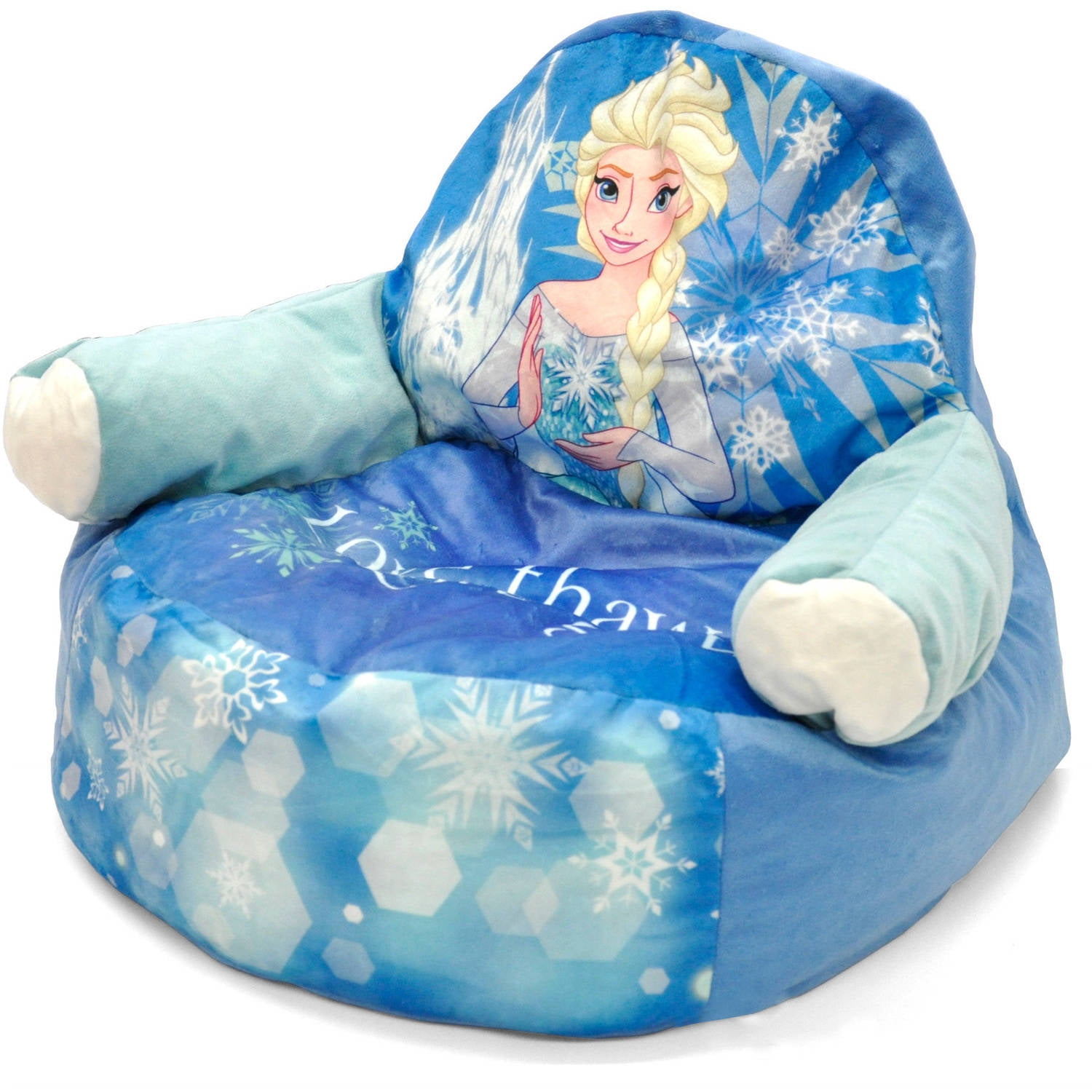 Frozen Elsa Character Figural Toddler Bean Chair Walmart