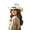 White, variant on LIUYUNNN Oversized Cowboy Hat Classic Cowboy Hat Western Headwear For Outdoor Festival Sun, One Size