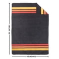 thumbnail image 2 of Manta de lana Arcturus Rainier - 4.5 libras cálida, pesada, lavable, grande | Ideal para acampar, actividades al aire libre, kits de supervivencia y emergencia (Sunset Peak), 2 of 5