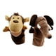 thumbnail image 1 of 2 marionetas de mano de animales para contar historias, lindos animales de peluche imaginativos mono elefante, 1 of 9