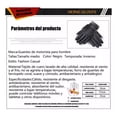 thumbnail image 3 of Guantes De Cuero Térmicos Impermeables Frio Para Moto Bici, 3 of 8