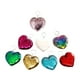 thumbnail image 2 of 8 llaveros de corazón con lentejuelas de doble cara, llavero de sirena con lentejuelas, llavero con colgante de corazón con lentejuelas., 2 of 6
