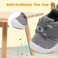 thumbnail image 6 of JOINFREE Baby Boy Girl Walk Shoes Wide Slip On Crib Shoes Breathable Sneakers, 6 of 8