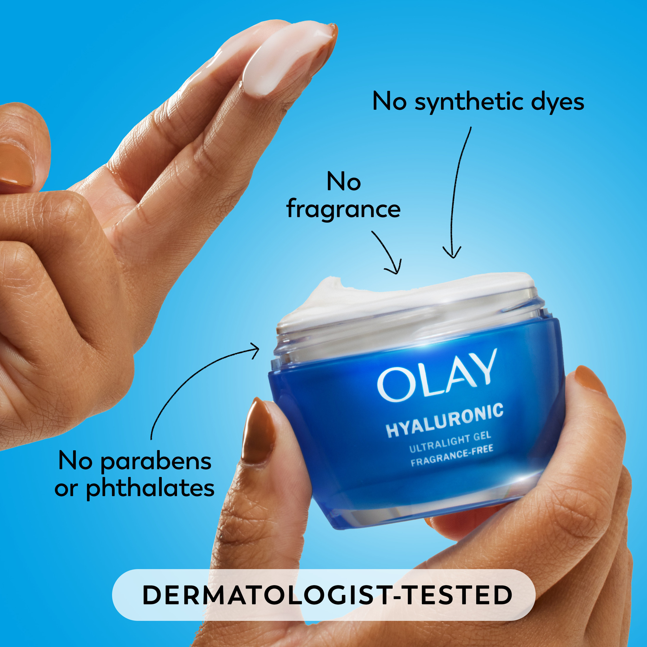 Olay Regenerist Hyaluronic Acid + Peptide 24 Gel Moisturizer photo 5