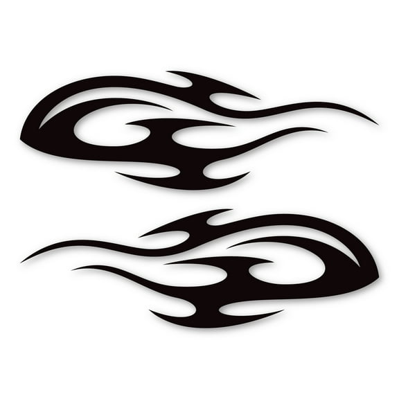 Tribal Flames Halcyon Design Magnet