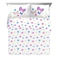 thumbnail image 5 of Sunny Side Up Flutter 4 Piece Toddler Size Bed Set, 5 of 5