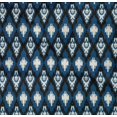 thumbnail image 4 of oneOone Organic Cotton Poplin Twill Fabric Geometric Ikat Print Sewing Fabric BTY 42 Inch Wide, 4 of 4