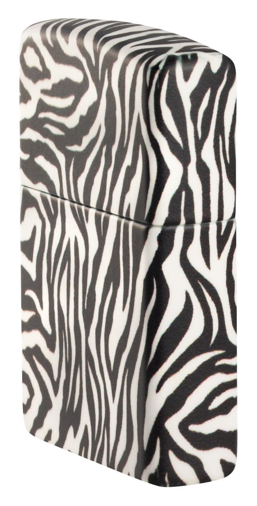 Zippo 540 Color Zebra Print Design Pocket Lighter