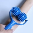 thumbnail image 4 of Handheld Spiky Massage Roller Shoulder Muscle Massage Balls, Deep Tissue Fit for Home And Office Use. , Blue, 4 of 8