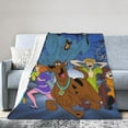 thumbnail image 2 of Scooby Doo Blanket Fuzzy Plush Bed Blanket Cozy Fluffy Air Condition Quilt For Adults Kids, 2 of 6
