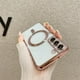 thumbnail image 1 of Magsafe-funda de carga magnética inalámbrica para Samsung Galaxy S23, S22, S21, Ultra Plus, funda de silicona transparente a prueba de golpes, 1 of 4