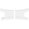 thumbnail image 2 of 40"W x 26 5/8"H x 1"ID x 8 3/4"C x 1"P Haven Architectural Grade PVC Contemporary Ceiling Medallion, Two Piece, 2 of 11