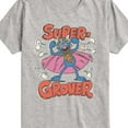 thumbnail image 3 of Sesame Street - Super Grover Cute - Toddler and Youth Short Sleeve Graphic T-Shirt, 3 of 5