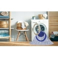 thumbnail image 2 of Ahgly Company Machine Washable Indoor Rectangle Transitional Heavenly Blue Area Rugs, 6' x 9', 2 of 7