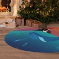 thumbnail image 6 of Sikiie Lighthouse and Whale 30-48 inches {designName} Print Christmas Tree Skirt Snowman Xmas Tree Skirt with Edge Christmas Decorations for Holiday Party30", 6 of 7