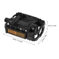 thumbnail image 3 of Troglfold bike pedal 1 Pair of Road Bike Pedals Replaceable Pedals Replaceable Replaceable Cycling Pedals,4.45"X2.76"X0.79", 3 of 11