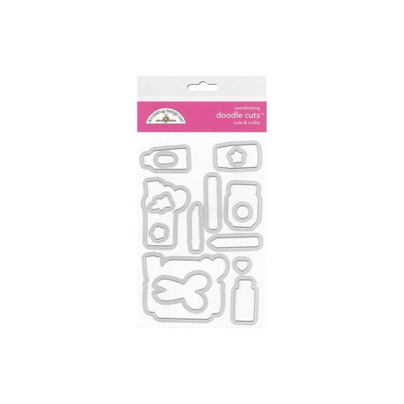 Doodlebug Cute & Crafty Doodle Cuts