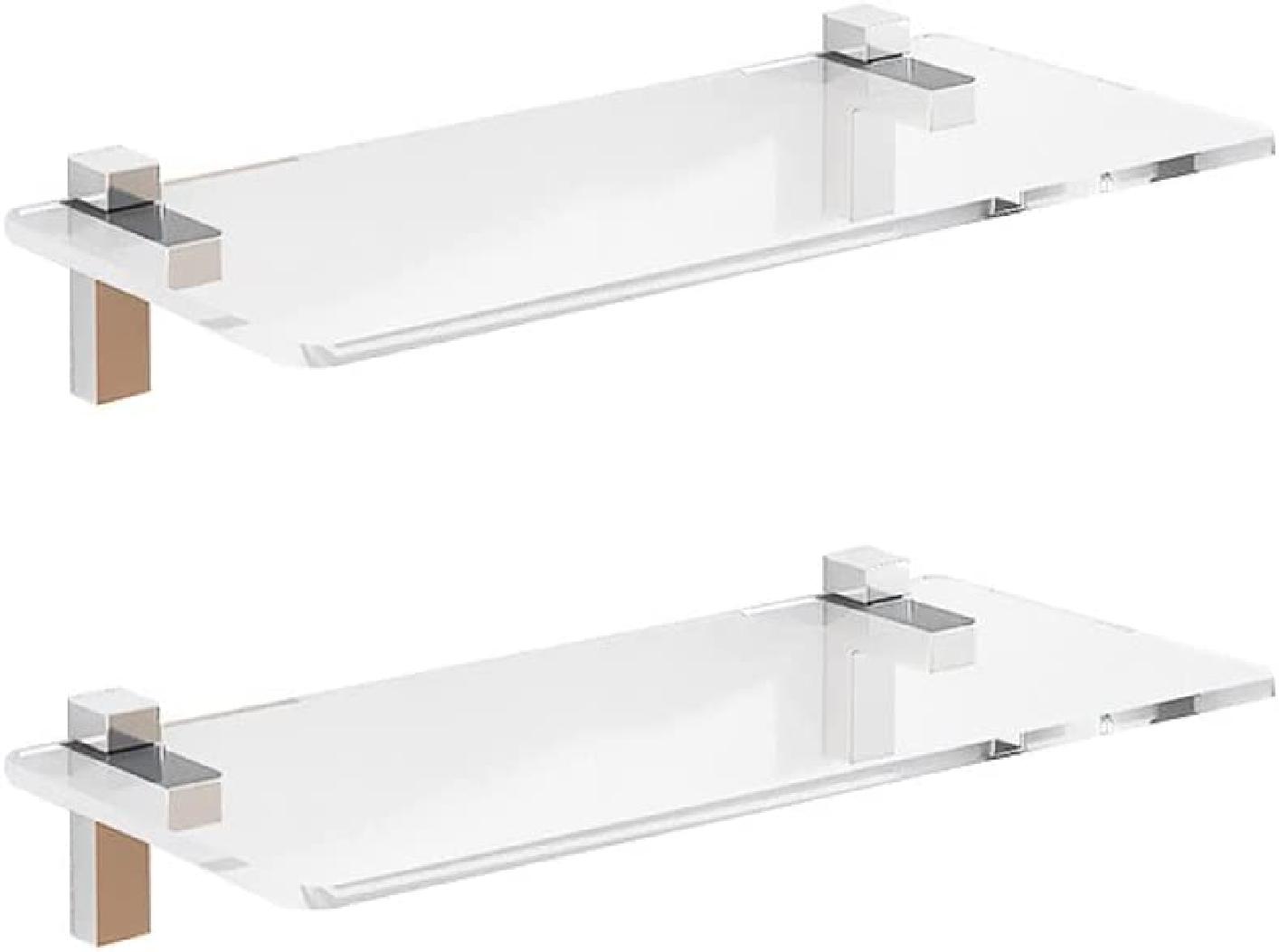 Invisible Wall Shelves Wall Mounted Display Shelf，Clear Acrylic Wall
