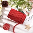 thumbnail image 5 of 8mm 20 Yards Twisted Cord Trim Christmas Red Decorative Rope for Curtain Tieback Upholstery Honor Cord Christmas Garland Handbags Handles, 5 of 8