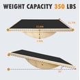thumbnail image 2 of Balance Board Professional Wobble Board for Adults Anti-Slip for Physical Therapy Standing Desk Core Strength Wooden Rocker Board(350LBS), 2 of 7