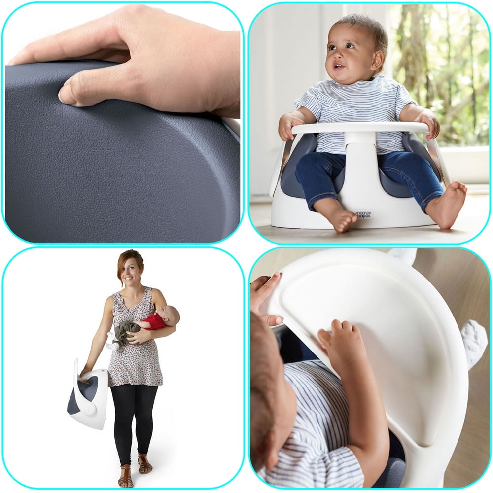 baby snug seat and activity tray