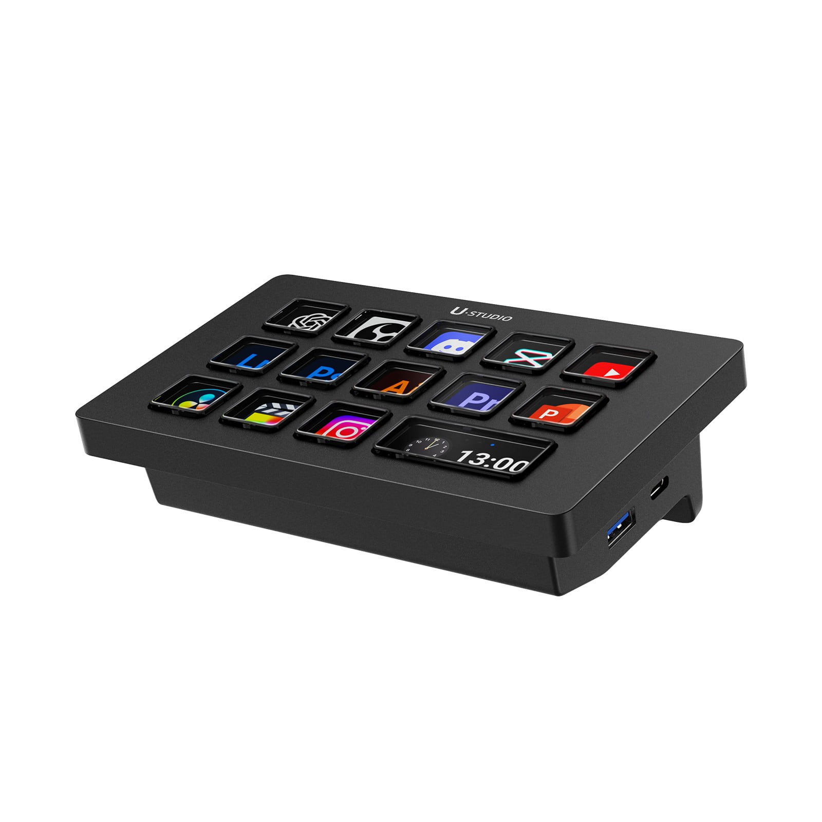 Ulanzi Deck Dock D200H 美品 Ulanzi D200H Deck Dock 7-in-1 Stream Control Hub – USB-C Dock with
