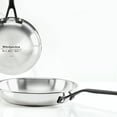 thumbnail image 1 of KitchenAid - 5-Ply Clad Polished Stainless Steel Frying Pan Set, Induction Cookware (21cm/8.25in & 25cm/10in), 1 of 5