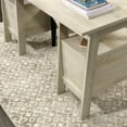 thumbnail image 2 of Sauder Trestle Executive Desk, Chalked Chestnut, 424128, 2 of 9
