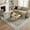 Blue/Ivory, variant on Harlow Hill Woolmere 4' x 6'6" Blue Floral Performance Indoor Area Rug