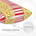 thumbnail image 3 of Hirioo Popcorn for Plush Pillow Cover for Bedroom and Living Room ,Elegant, Comfortable Home Decor-20"x30", 3 of 6