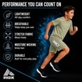 thumbnail image 5 of RBX Boys Athletic Outfit Short Set Performance Shirt and Basketball Shorts for Boys 2 Piece, 5 of 7