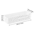 thumbnail image 2 of kchsji Glacier Pattern Bathroom Storage Rack Wall Mounted Shower Shelf with Strong Suction No Drilling Easy Installation Waterproof Bathroom Organizer for Toiletries Kitchen, 2 of 9
