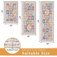thumbnail image 2 of Boho Kitchen Rug Sets 3 Pieces, Washable Kitchen Mats for Floor, Non Slip Soft Vintage Kitchen Area Rug Floor Mat for Kitchen, Laundry Room and Hallway (Colorful, 20''x32''+20''x47''+20''x59''), 2 of 6